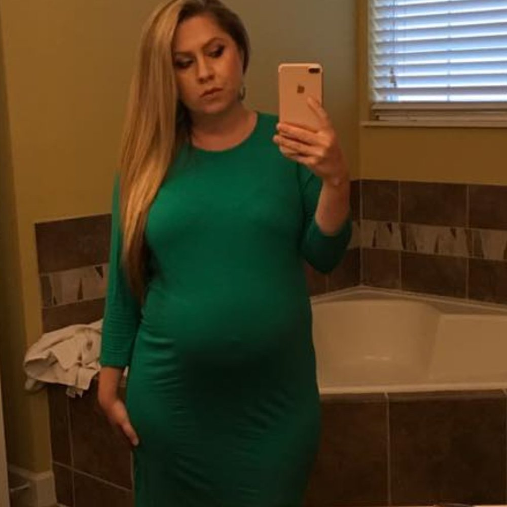 ASOS- Maternity Dress- Green- Size 10